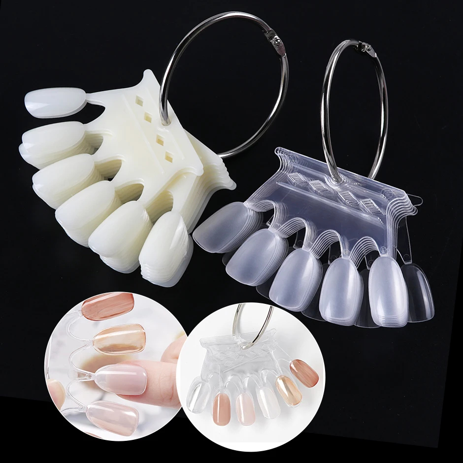 Nail Art Natural - 50pcs Crown Shape False Nail Tip