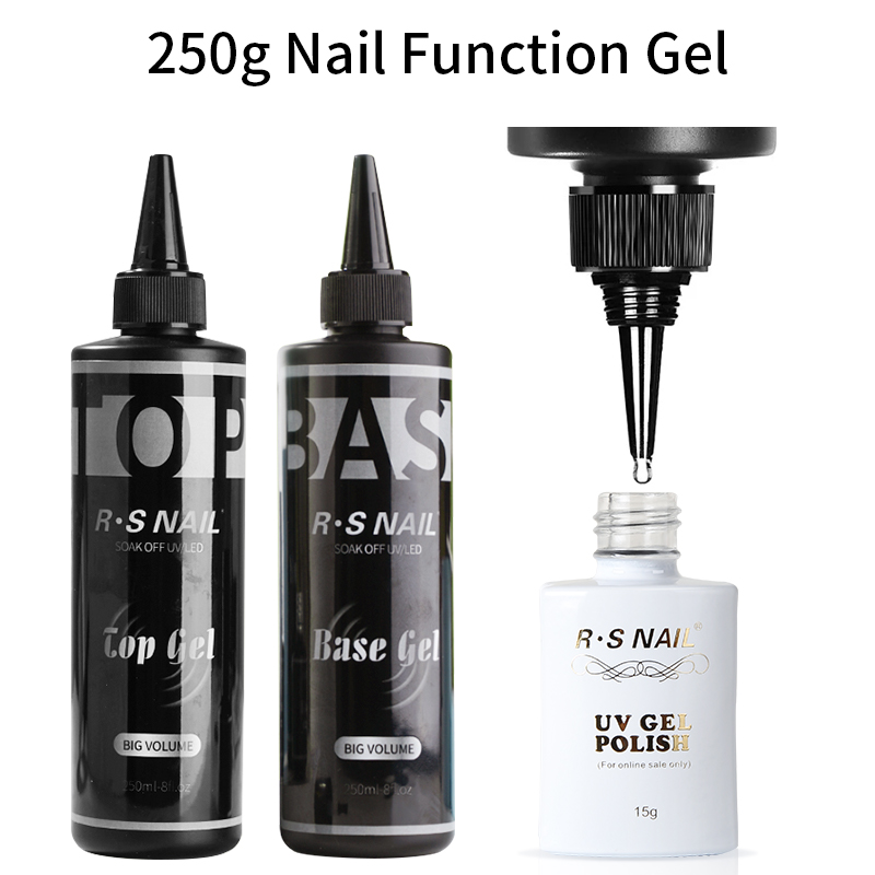 Nail Art Natural - RS NAIL 250ML Super Top Coat