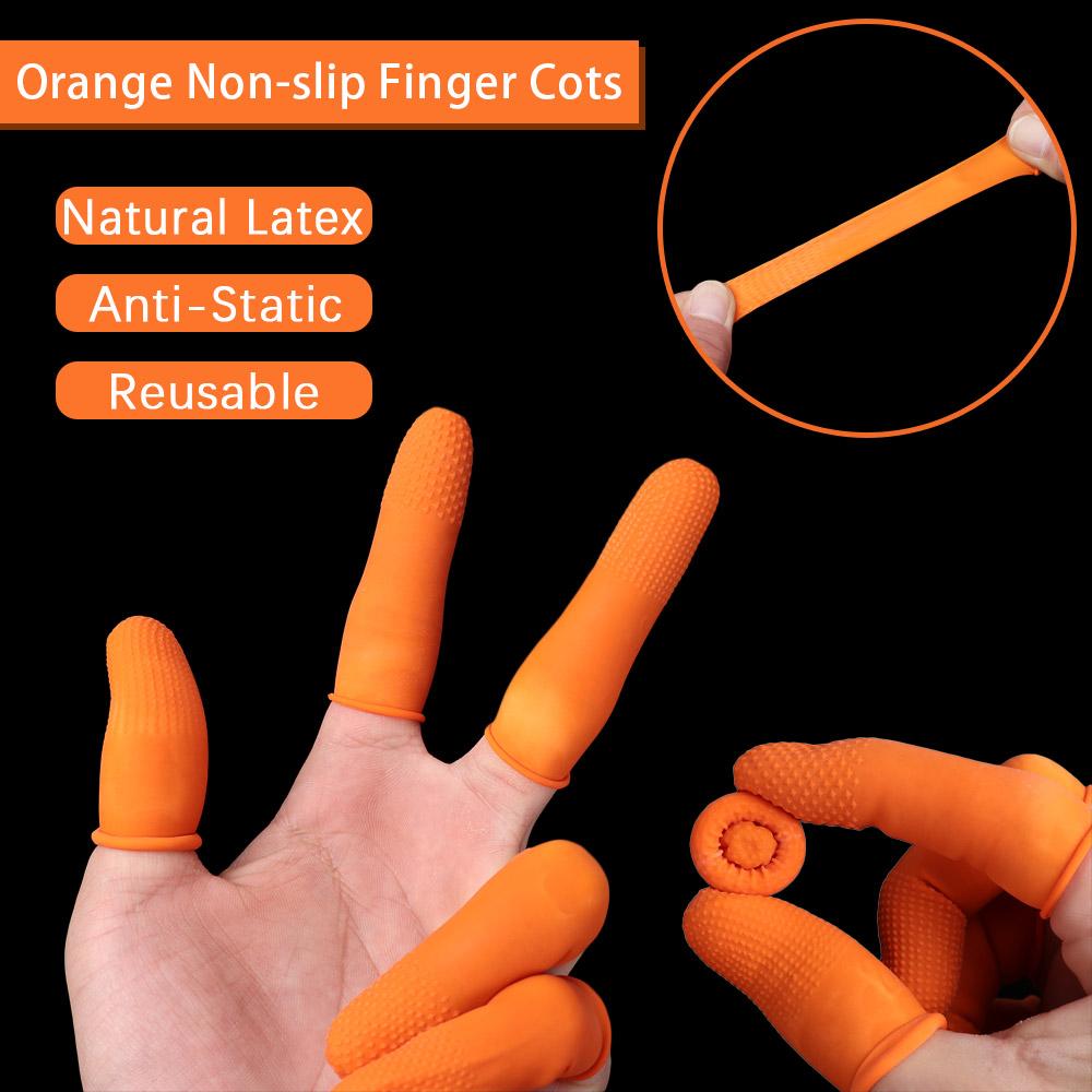 100PCS Reusable Finger Cover N - Nail Art Natural ulasan dan harga