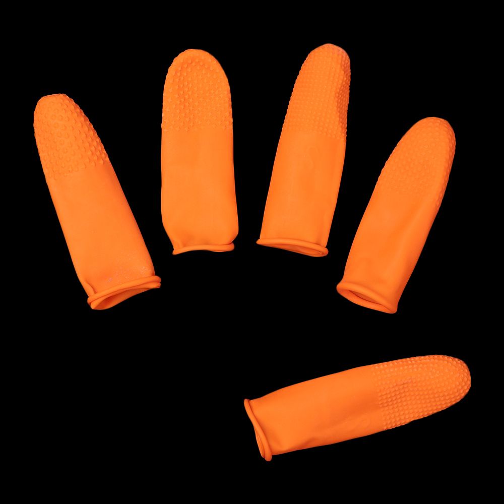 100PCS Reusable Finger Cover N - Nail Art Natural ulasan dan harga