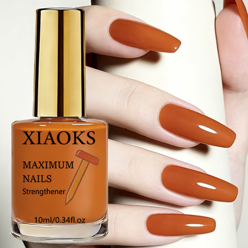 Caramel Orange Nail Strengthen - Nail Art Natural ulasan dan harga