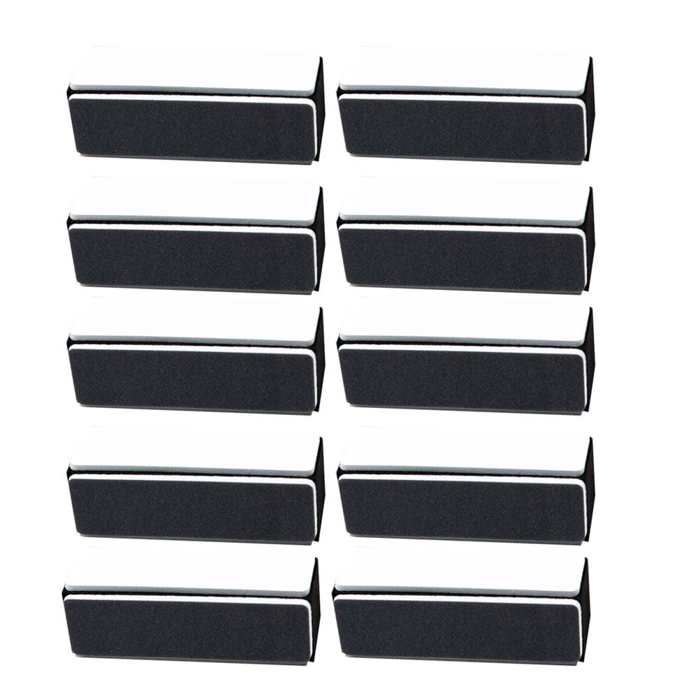 10Pcs Polishing Block Nail Buf - Nail Art Natural ulasan dan harga