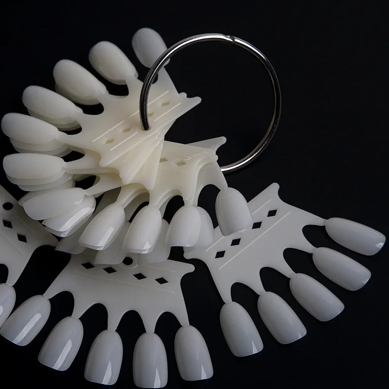 50pcs Crown Shape False Nail T - Nail Art Natural ulasan dan harga