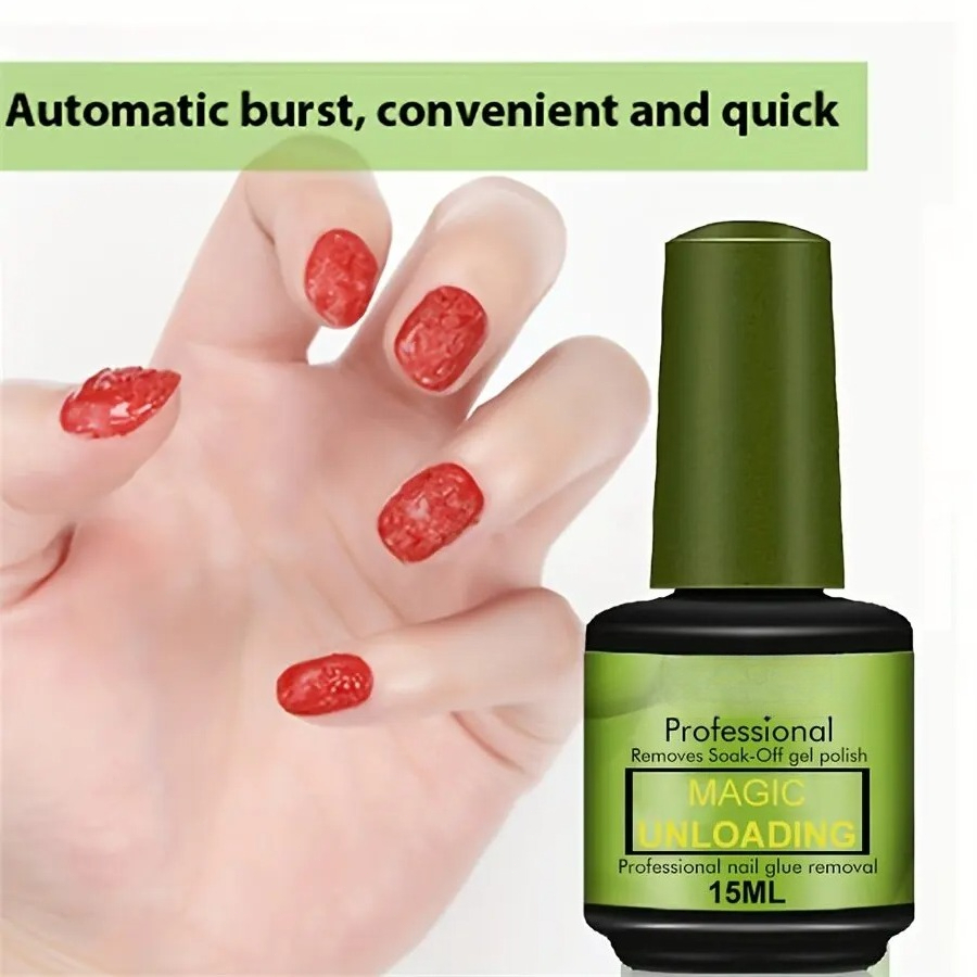15ml Magic Polish Glue Nail Ar - Nail Art Natural ulasan dan harga
