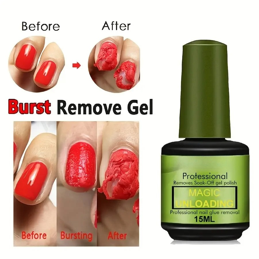 15ml Magic Polish Glue Nail Ar - Nail Art Natural ulasan dan harga