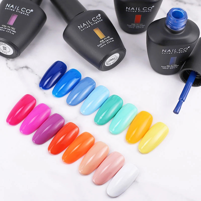 NAILCO 15ml Gel Nail Polish Re - Nail Art Natural ulasan dan harga
