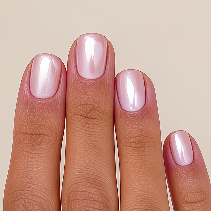 Pink Mother-Of-Pearl Enhancer  - Nail Art Natural ulasan dan harga