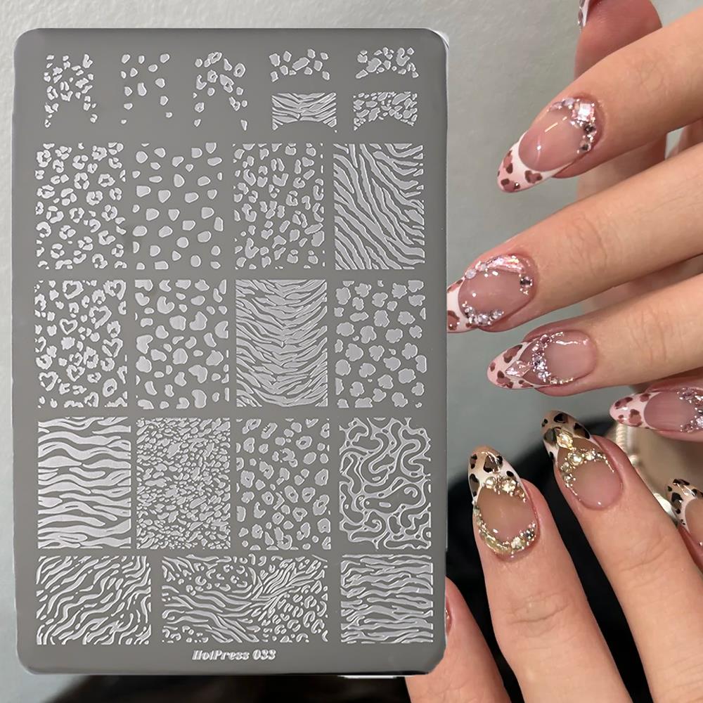 1Pcs Sexy Leopard Print Nail S - Nail Art Leopard ulasan dan harga