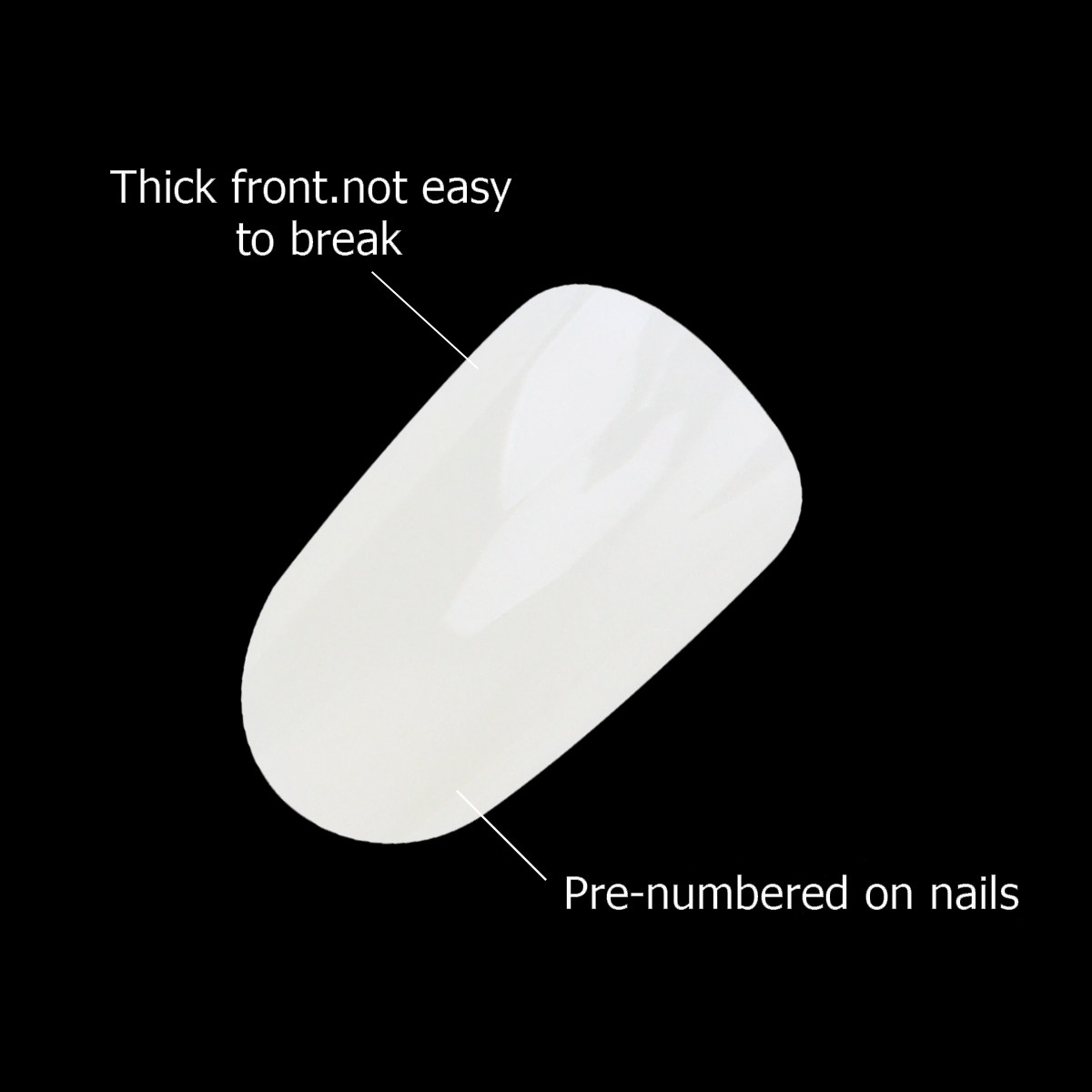 600Pcs Fake Nails Natural Colo - Nail Art Natural Simple ulasan dan harga
