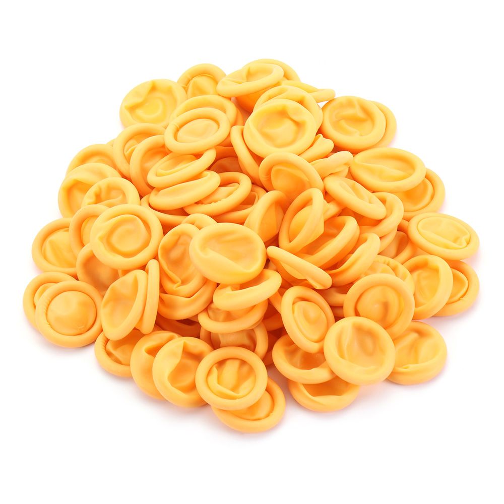 100PCS Disposable Finger Cover - Nail Art Natural ulasan dan harga