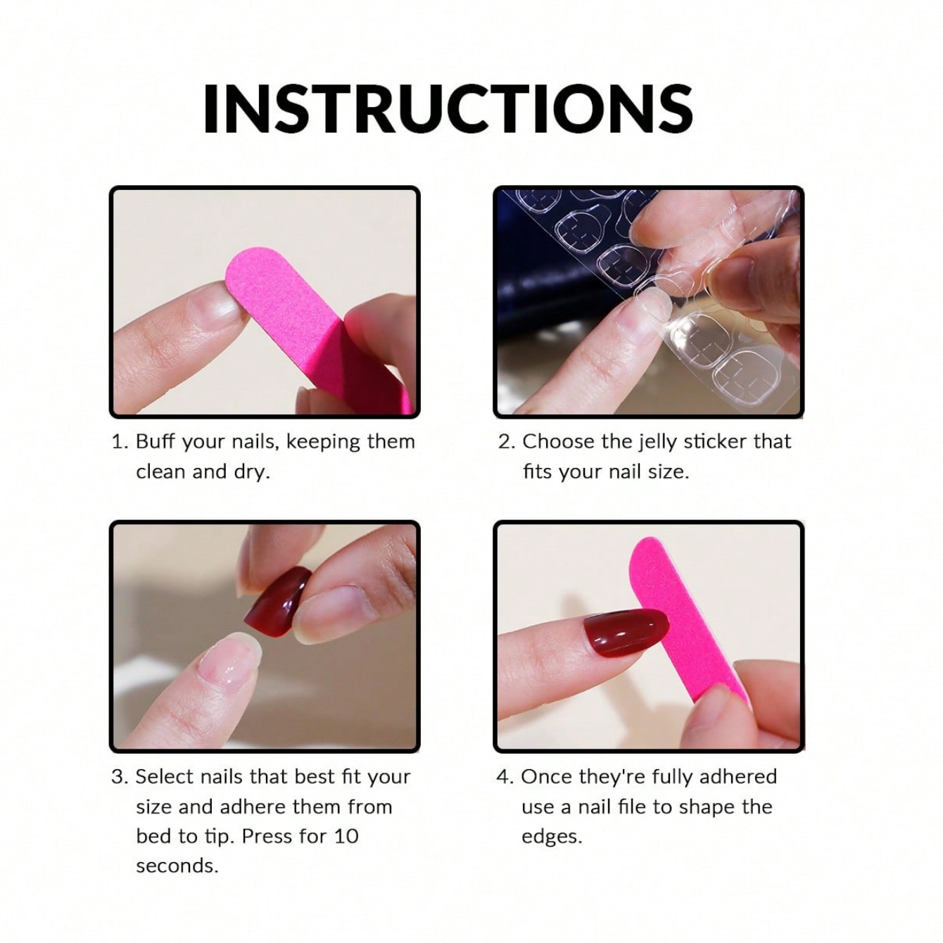 10Pcs Stiletto Handmade Fake N - Nail Art Leopard ulasan dan harga