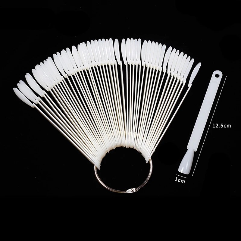 Nail Display Sticks Clear Natu - Nail Art Natural ulasan dan harga
